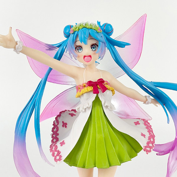 Håndlavet Sakura Hatsune Butterfly Fairy Hatsune Håndlavet Todimensionel Anime Smuk Pige Model Hatsune Ornament