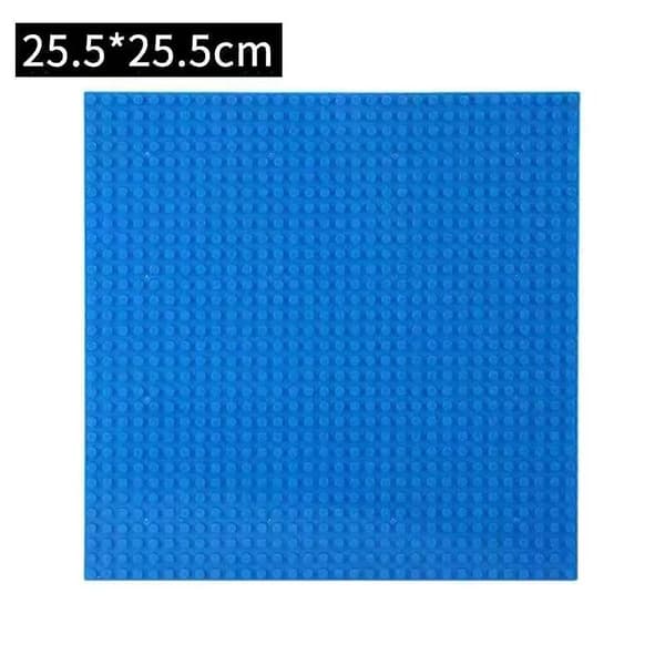 Egnet til baseplade byggeklodser baseplade kompatibel med 32x32 knopper, blå