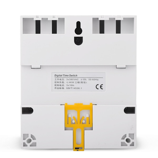 TM613 Bakgrundsbelyst Intelligent Trefas Timer Switch/Mikrodator Tidkontroll Switch/Vattenpump Timer Switch 380V