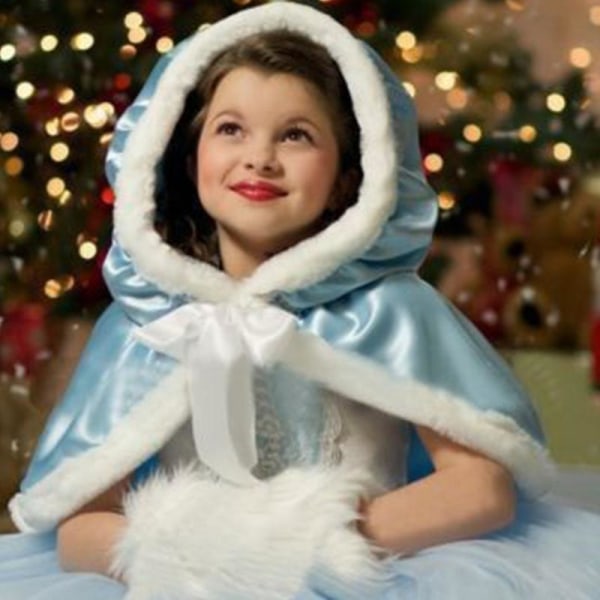 Halloween Frozen Kids Tytöt Prinsessa Cosplay Cape Cinderella Roolipeli asu Carnival Fancy Pue Puku S