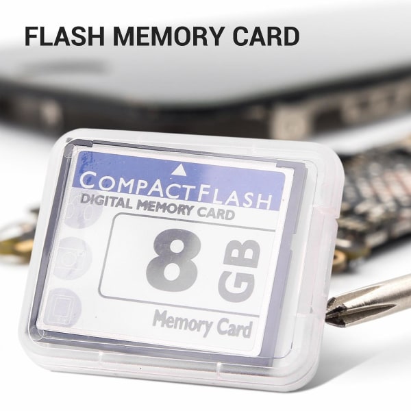 Ammattimainen 8gb Compact Flash -muistikortti (valkoinen ja sininen)