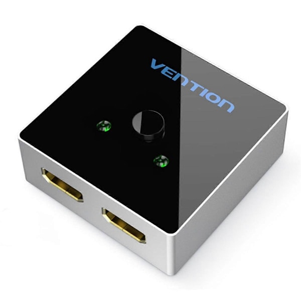 -Kompatibel En-Til-To 2.0 Switch To-I-En Ud Set-Top Boks 4K 60Hz Tv Computer HD Kabel, Sort