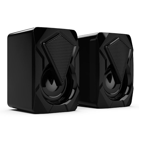 Ny X2 farverig lyseffekt RGB højttaler computer audio multimedia usb subwoofer desktop spil