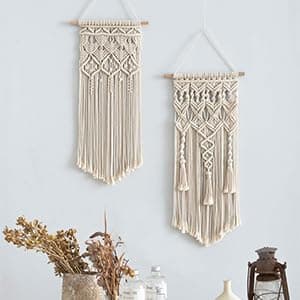 Makrame Vægophæng Boho Dekoration