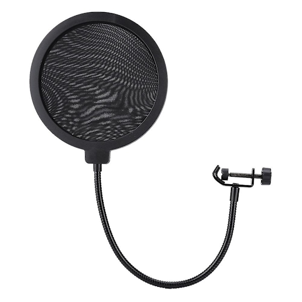 15,5 cm Diameter Pop Up Filter Spray Hood Mikrofon Opptak Studio Pop Shield Mic Filter Maske