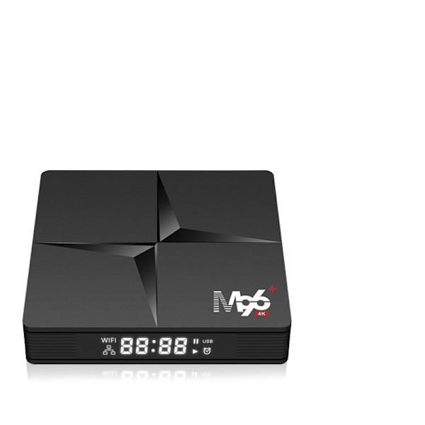 M96+ Nettverksdekoder RK3318 2+16G 2.4+5G+BT Android 10.0 Dekoder