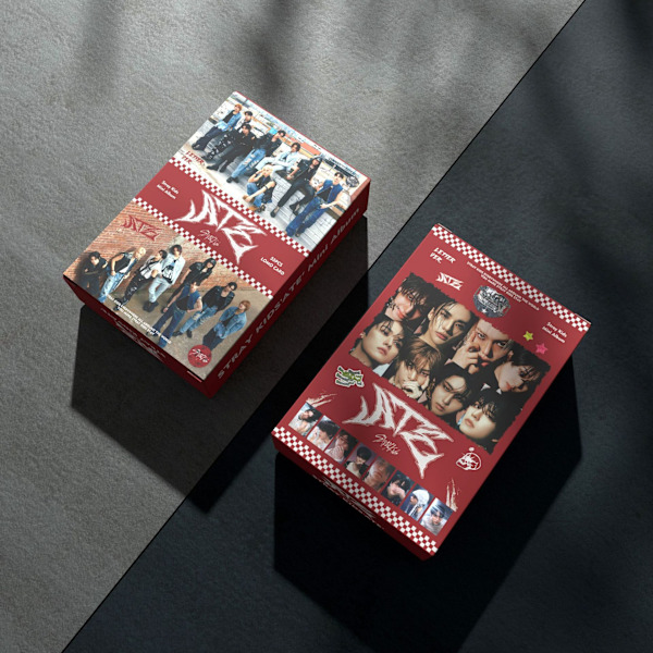 Stray Kids lomo-kort för nya albumet ATE, stjärntillbehör Li Longfu-samling, samlingskort, 55 stycken