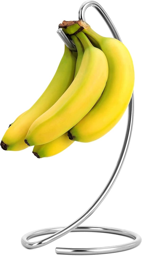 Banaaniteline, moderni banaanipuu koukulla