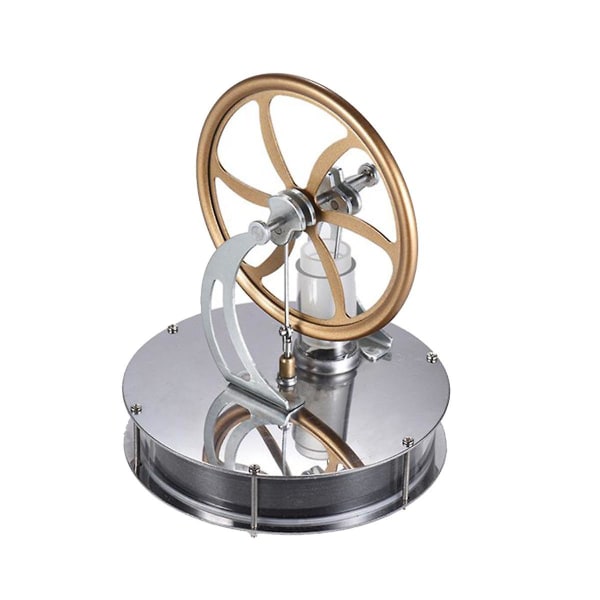 Temperatur Stirlingmotor Motormodell Värmeinlärning Utbildningsverktyg för att förstå arbetsprincipen Blue 44