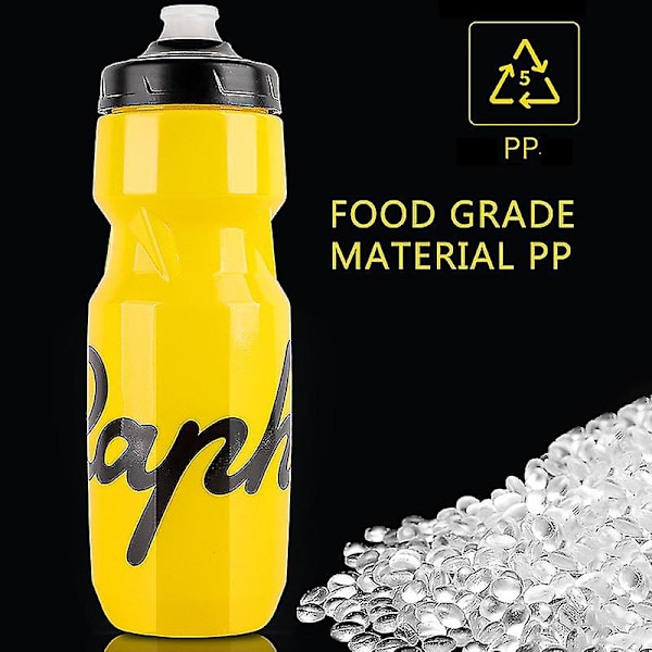 Sportsvannflaske Sykkel Lekkasjesikker Pp Klemflaske Smaksfri Bpa-fri Camping Fotturer Sportsvannflaske 750ml-mxbc