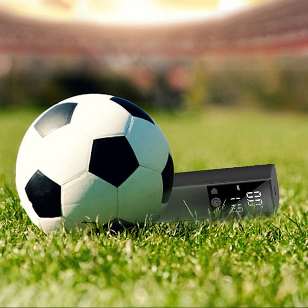 Smart digital display luftpumpe liten inflator håndholdt trådløs ball sykkel luftpumpe