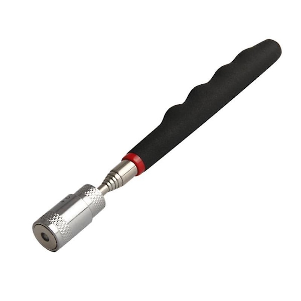 Magnetisk Mini LED Magnetverktyg för att Plocka Upp Skruvmuttrar Bultar Metallskruv Handverktyg