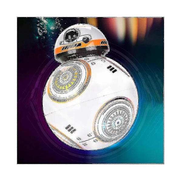Bimirth Oppgradert Modell Rc Bb 8 Droid Robot Bb8 Intelligente Barnleker Gaver Med Lydhandling 2.4gremote Kontroll Robot|rc Biler