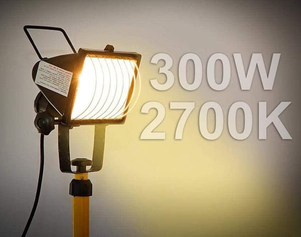 5-pack 300W R7s linjära halogenlampor, säkerhetshalogenlampor [energiklass G]