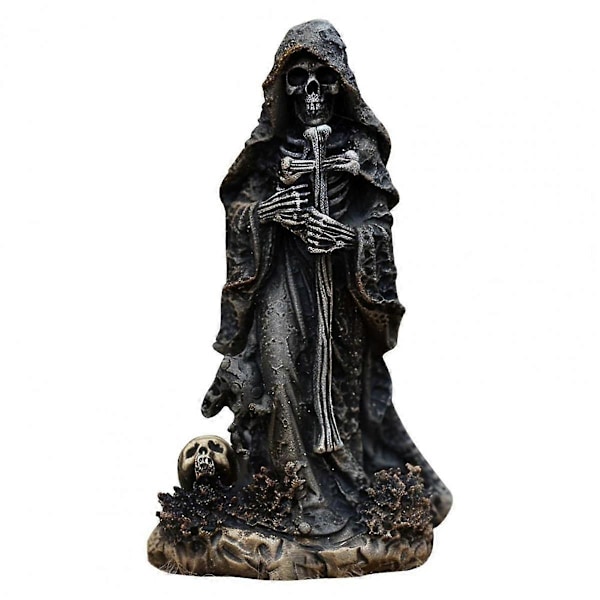 Luurankohahmo Evils Grim Reaper Halloween- ja Kotitoimiston Koristeeksi Hartsihahmo Veistos Koriste
