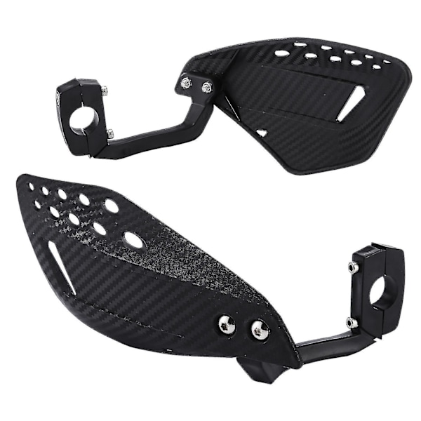 2 st Handtags Handskydd Handskydd Assy För Motocross Motorcykel Off-road Pit Dirt Bike Atv Svart