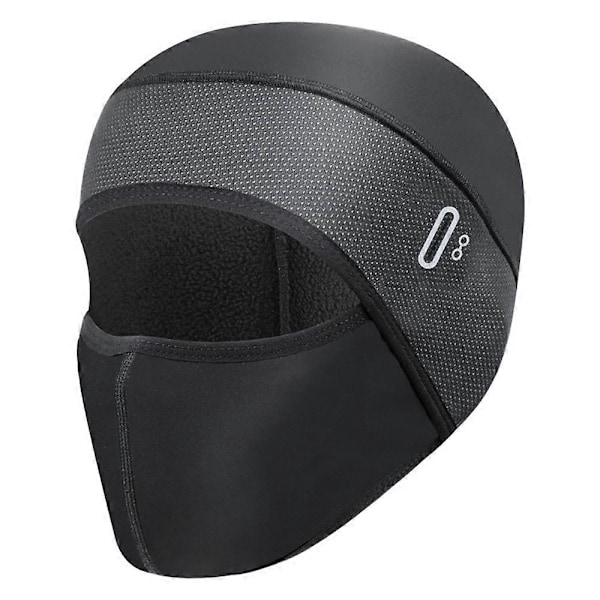 Ansiktsskydd i issilke för cykling, Balaclava skidmask för kallt väder för män