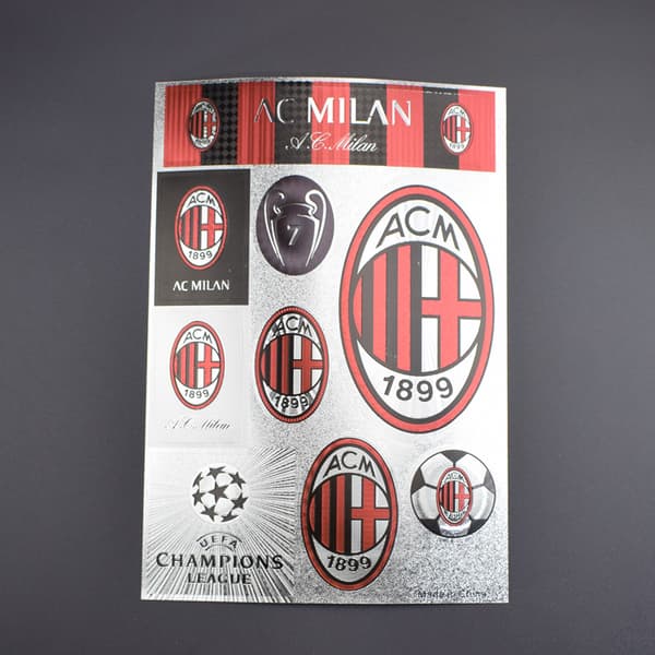 Fodboldklub A4 laserstickers bilstickers AC Real Madrid