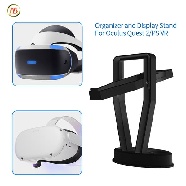 Ny Oculus Quest 2 desktop opbevaringsstativ, der også kan opbevare PC VR-stativ