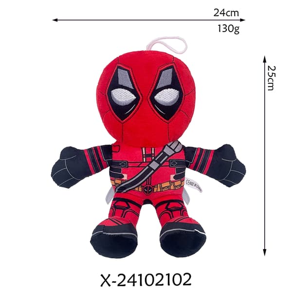Nye Deadpool Wolverine og Wolverine perifere plusj leker dukke gripemaskin