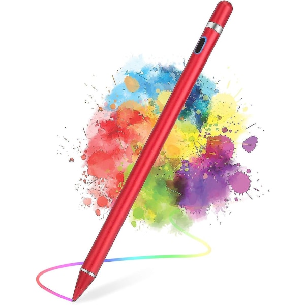 Active Stylus Pennor för pekskärmar, Active Pencil Smart Digital Pens Fine Point Stylist Pen kompatibel med Gray Cat Pumpkin XXL