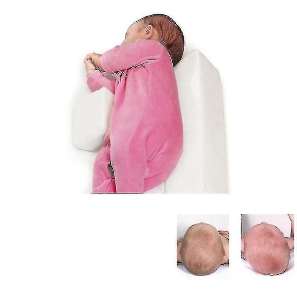 Nyfødt baby stylingpude, anti-rollover side sovepude, baby positioneringspude 0-6 måneder Aike