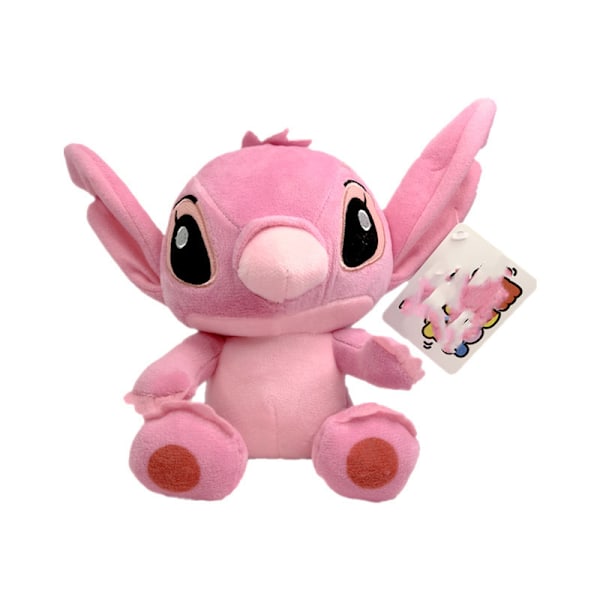 Stitch Plyschleksak Stjärna och Stitch Liten Gyllene Plyschdocka Barnleksak Kudde Greppdocka, 20cm