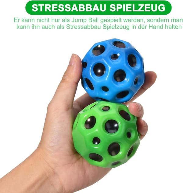 Mini hoppebold, ultra-høj studs letvægts hoppebold, hoppebold, interaktive legetøj til at lindre stress
