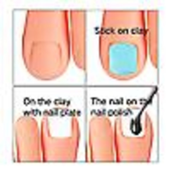 Øveprotese Fodmodel Fleksibel Blød Silikone Protese Manicure Værktøjer til Manicure Træning Display