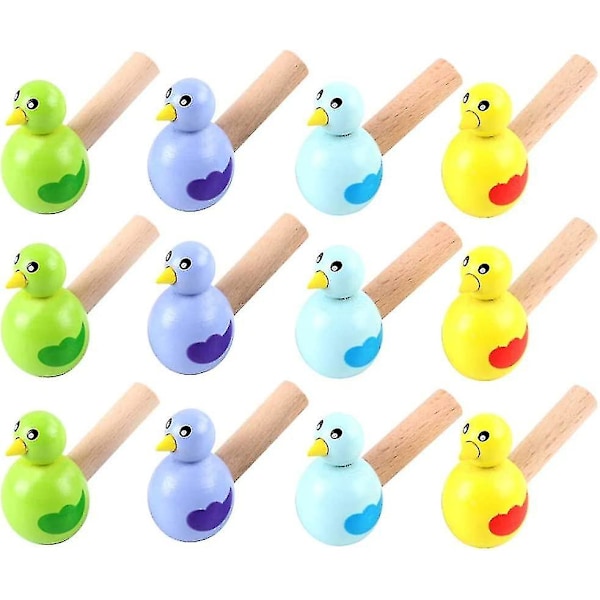 Wooden Whistle Kids 15 Pieces Bird Whistle Bird Whistle Wooden Whistles Party