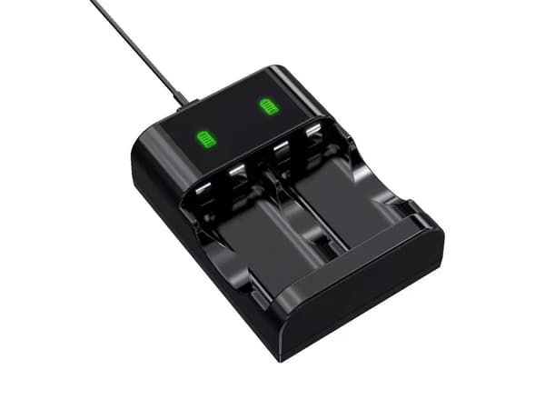 1 Xbox One Controller Dobbeltlader Xbox One S Dobbeltlader med Batteri Xbox Series X Controller Dobbelt Batteri Dobbeltlader