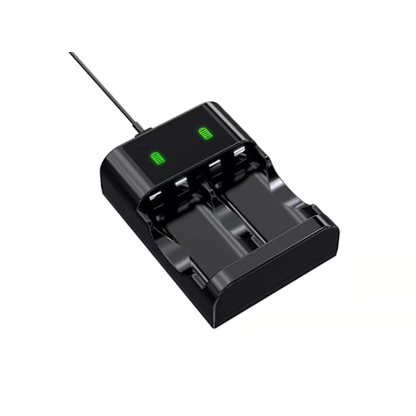 1 Xbox One -ohjain kaksoislaturi Xbox One S kaksoislaturi akun kanssa Xbox Series X -ohjain kaksoisakun kaksoislaturi