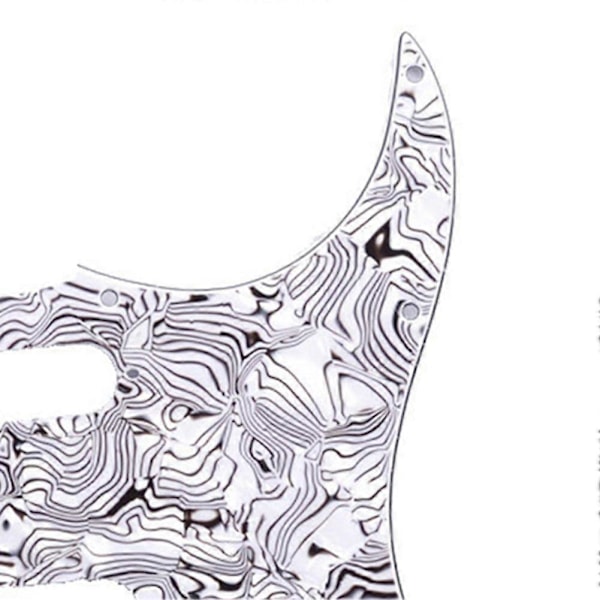 Gitartilbehør Elektrisk Gitar Pickguard Frontdeksel Elektrisk Gitar Pickguard Svart