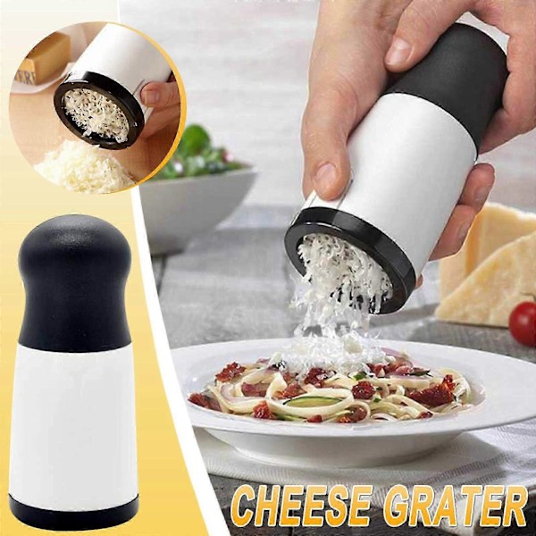 Hjemmekøkken Rivejern til Ost, Roterende Rivejern til Ost, Håndholdt Værktøj, Kraftig Osteskærer, Til Hård Parmesan Eller Blød Cheddar Ost, Ingefær, Smør Ha