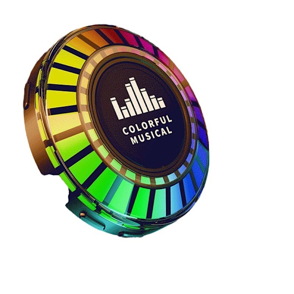 F8 Luu-johtava Bluetooth-kaiutin, rytmivalo, langaton mini-subwoofer-kaiutin