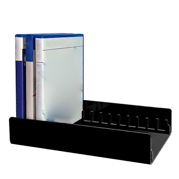 Velegnet til / Spil Disk Opbevaringsstativ Display Akryl Spil Disk Holder Sort