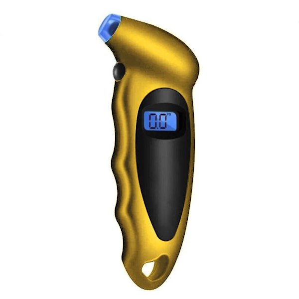 Uusi rengaspainemittari taustavalolla, tarkka digitaalinen rengaspaineen valvontamittari LCD-näytöllä