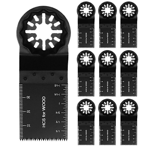 Multiværktøjsblad, 10 stk. oscillerende savklinger