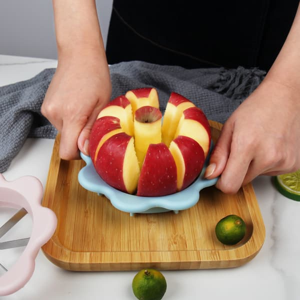 1 stk. Eplekutter i rustfritt stål Fruktdeler Fruktkjernefjerner