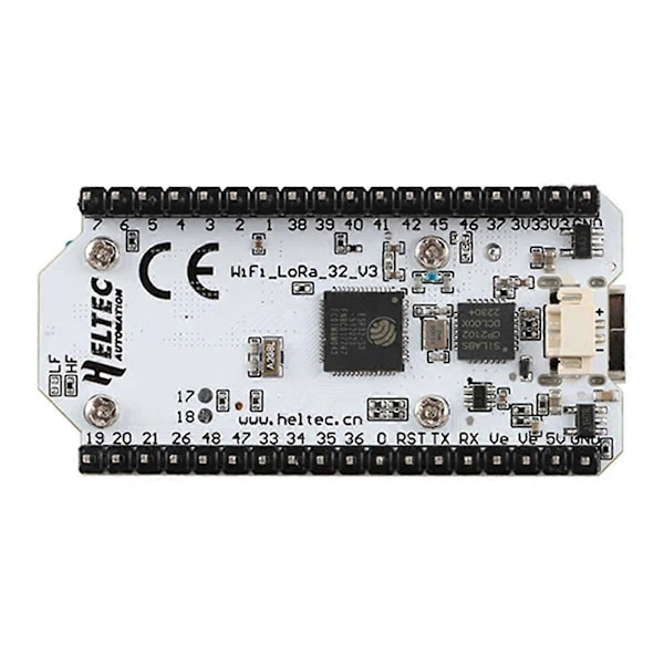 Heltec 868MHz-915MHz SX1262 ESP32 LoRa 0,96 tums blå OLED-skärm WIFI Lora 32 V3 Utvecklingskort