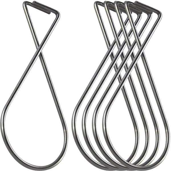 Loftkroge (100) - Nedhængte loftclips perfekte til bryllupsdekorationer og klasserumsdekorationer