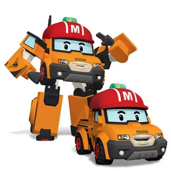 Mark Transformable, 10 cm Transformable Action Leketøy Figur Kjøretøy Barne Gave