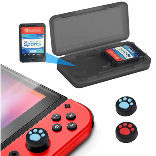 Switch Sports 12-i-1 rörelsesensorspelset NS OLED ljussvärd handledsrem benrem tennisracket