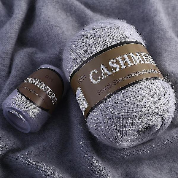 100 % mongolisk kashmirull för handstickning