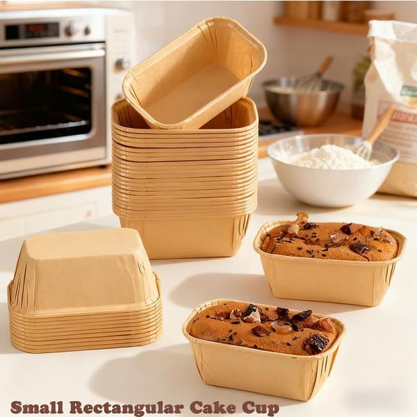 50 st. mini-brödformar i papper