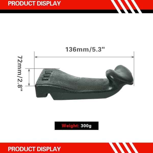 Verktøyhode for Hunter Tca34 dekkmaskiner - Dekkmaskinhode - Dekkmaskinhode, delmontering demontering nylon plast andehode universal RP6-710014120