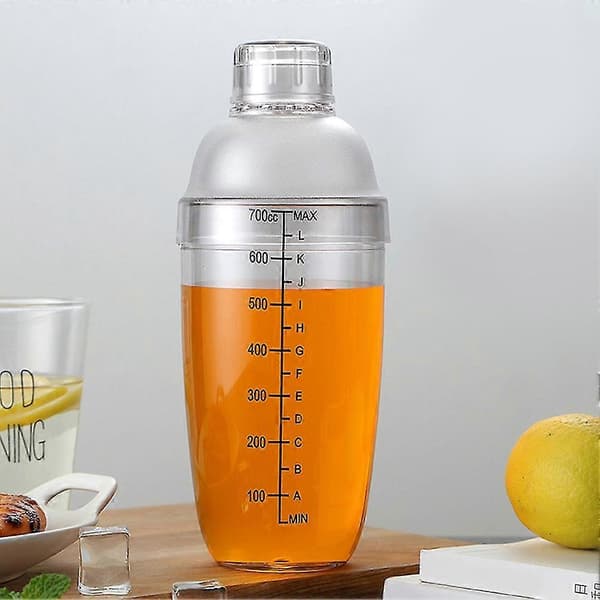 Thickened Manual Hand-Shaken Cocktail Shaker With Clear Scale Bar Bartender Tool