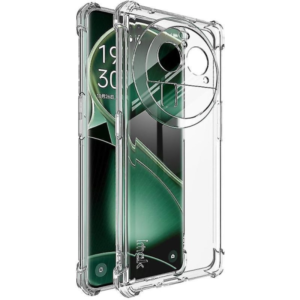 Imak for Oppo Find X6 Pro pudotuksenkestävä turvatyynyn phone case Kirkas Tpu- cover