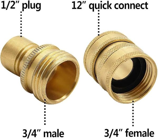 Høytrykksspyleradaptersett, hurtigkoblingssett
