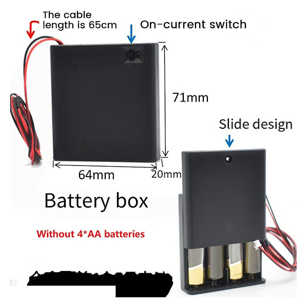 Inbäddad Fingeravtrycksläsare & Accesskort+Batterihållare 50ST Finger 12V eller 24V Strömförsörjning Finger Cont